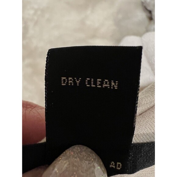 NWT Alfani Solid Beige Bead Embellished Sleeveless Knit MIDI Dress - Size XL - Picture 7 of 7